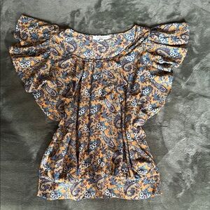 Paisley Print Women's Top